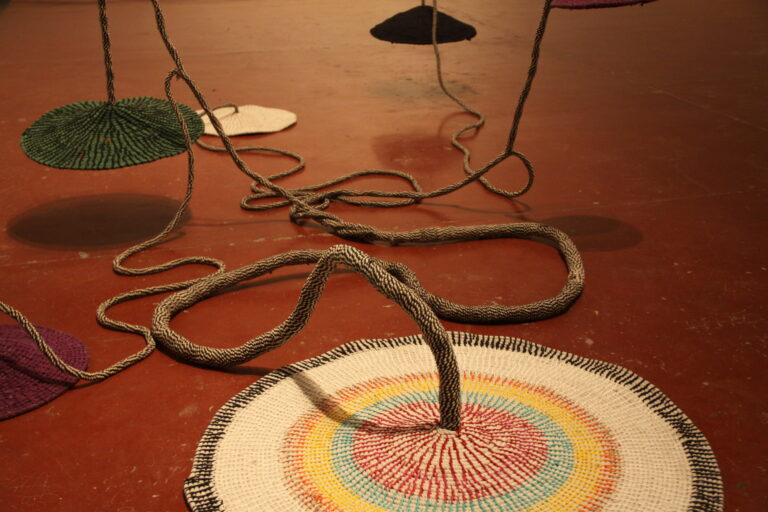 Bukhari Body in space 1,  Threads and Robes , variable size