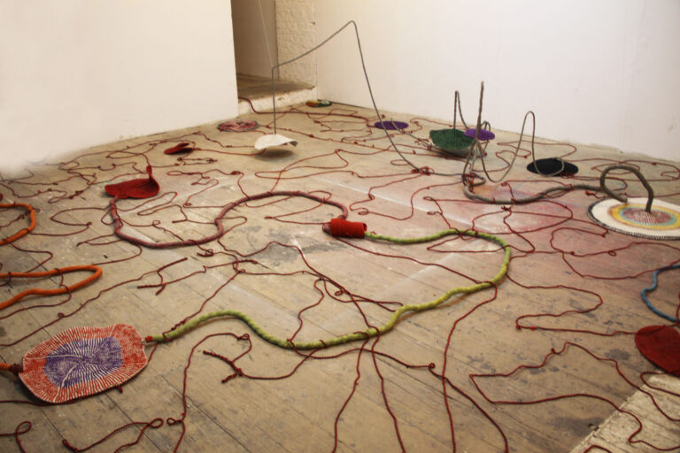 Bukhari Body in space 2,  Threads and Robes , variable size